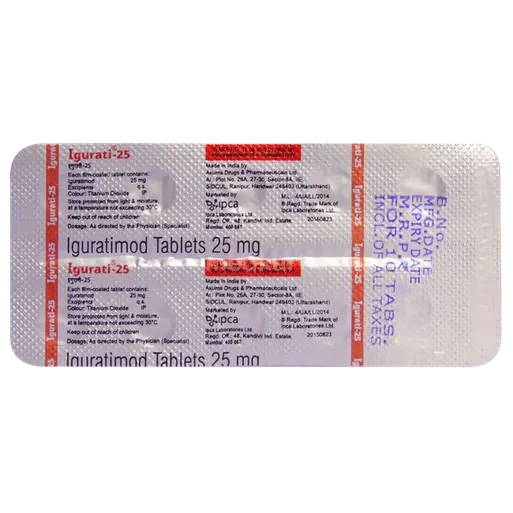 igurati 25mg tablet 10's